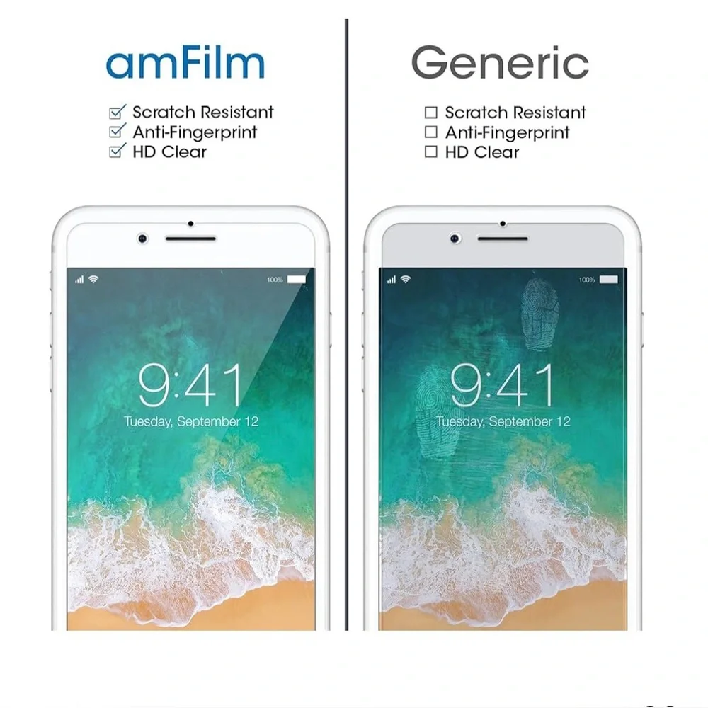 Tempered Glass Screen Protector 2 Pack